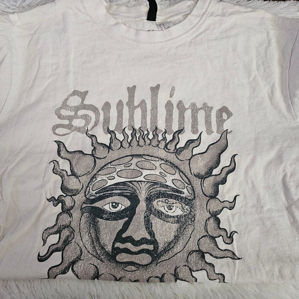 Sublime Women's Size Medium Short Sleeve Tee - White - Picture 2 of 4